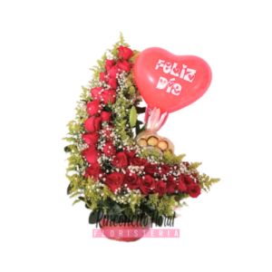 Arreglo Floral Amor Puro
