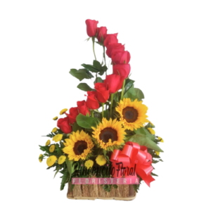 Arreglo Floral Amor en Petalos
