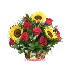 Arreglo Floral Añoranza Canasta