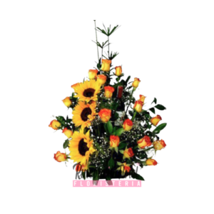 Arreglo Floral Fuego Ardiente