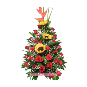 Arreglo Floral Pasión Eterna