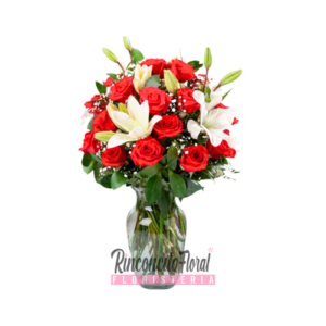 Arreglo Floral Aliento Fresco Jarrón