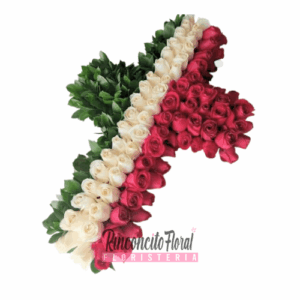 Cruz Floral Funebre Amor Que Trasciende